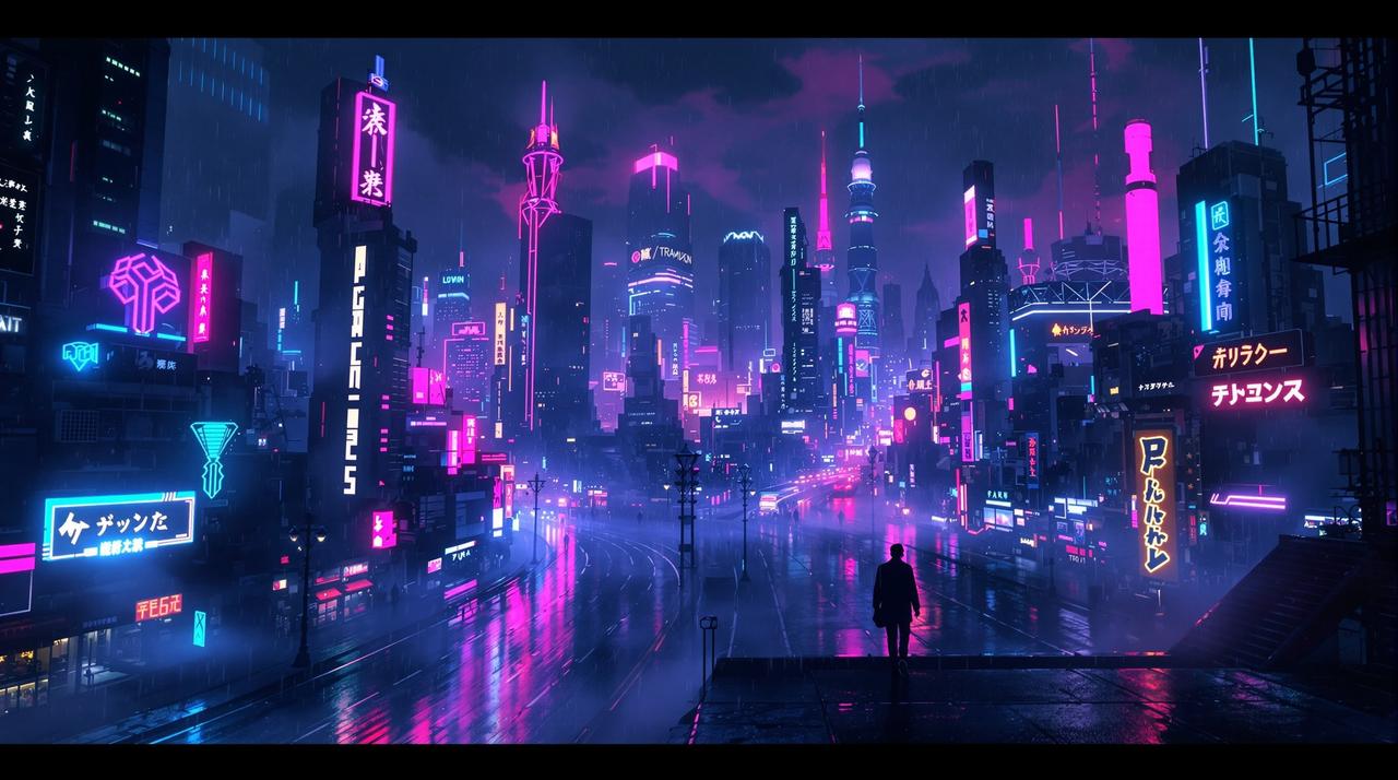 泡沫影视-赛博朋克：霓虹之城
